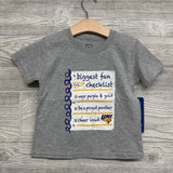 NEW Shirt UNI Biggest Fan Checklist 4t