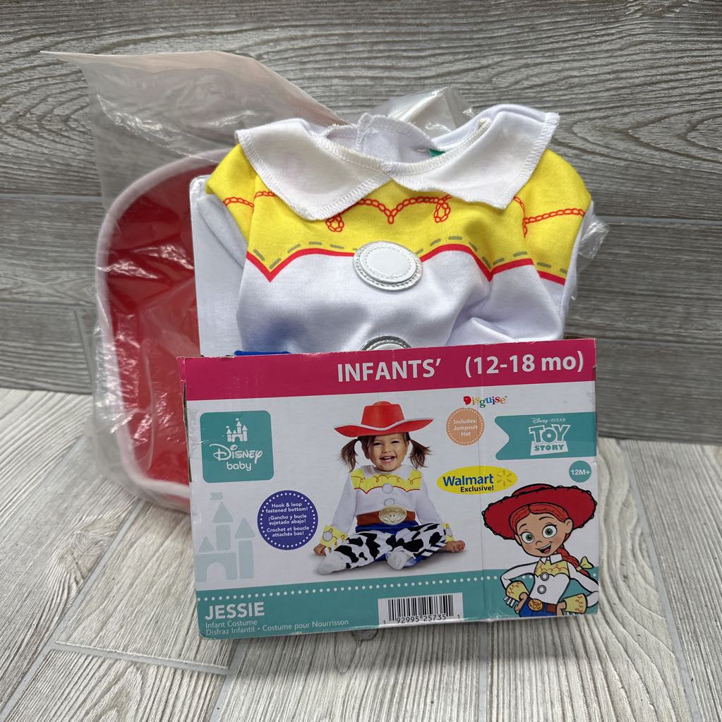 NEW Jessie Costume & Hat 12-18M
