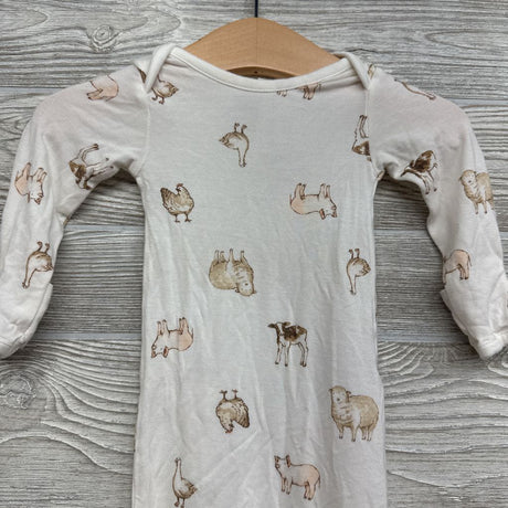 Bambo Gown Farm Animals NB