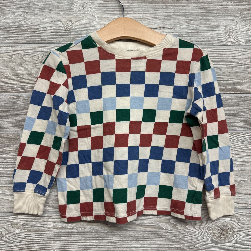 Gingham LS Shirt 3t