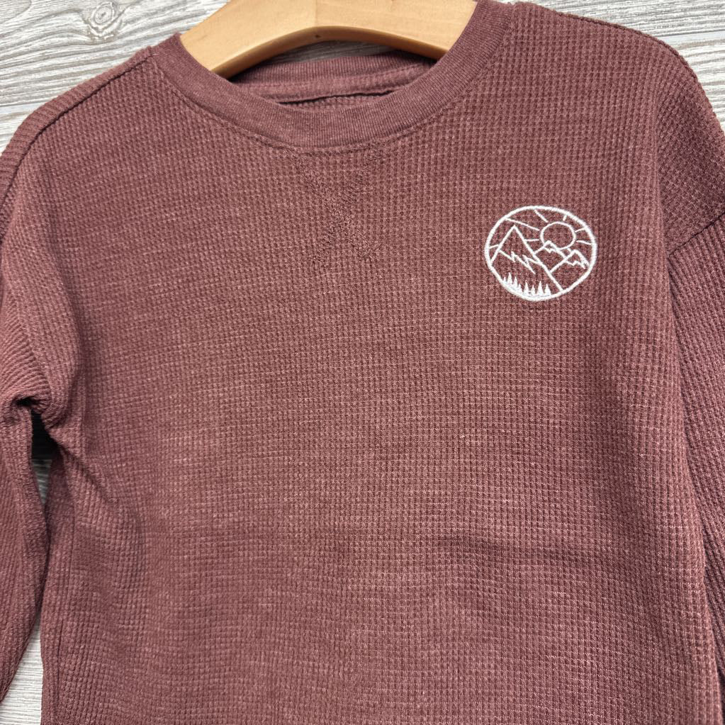 Thermal LS Shirt Embroidered Mountain 3t