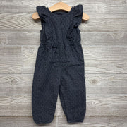 Pointelle Jumpsuit Flowers 18M