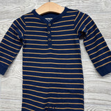 Henley LS Outfit Stripes 6-9M