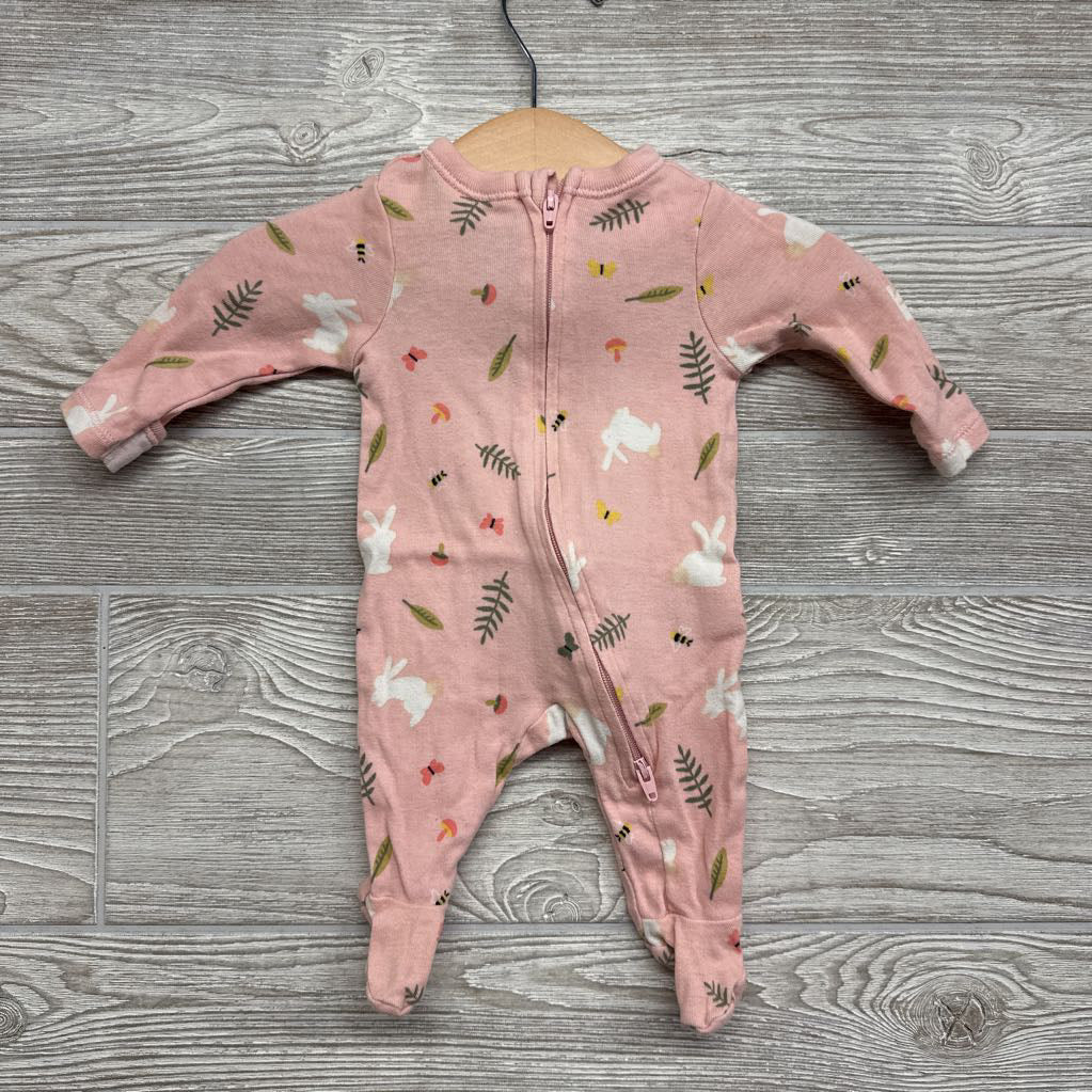 Sleeper Rabbit & Flowers Nb