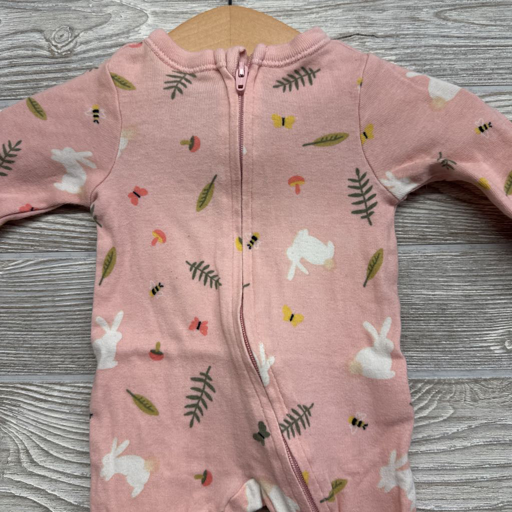 Sleeper Rabbit & Flowers Nb