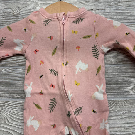 Sleeper Rabbit & Flowers Nb