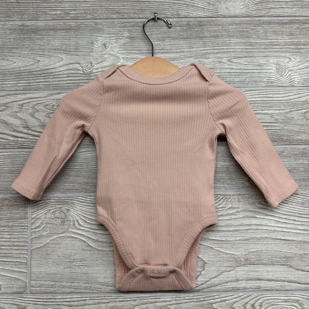 Ribbed LS Bodysuit 6M