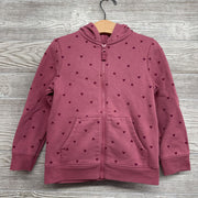 Full Zip Hoodie Hearts 5t