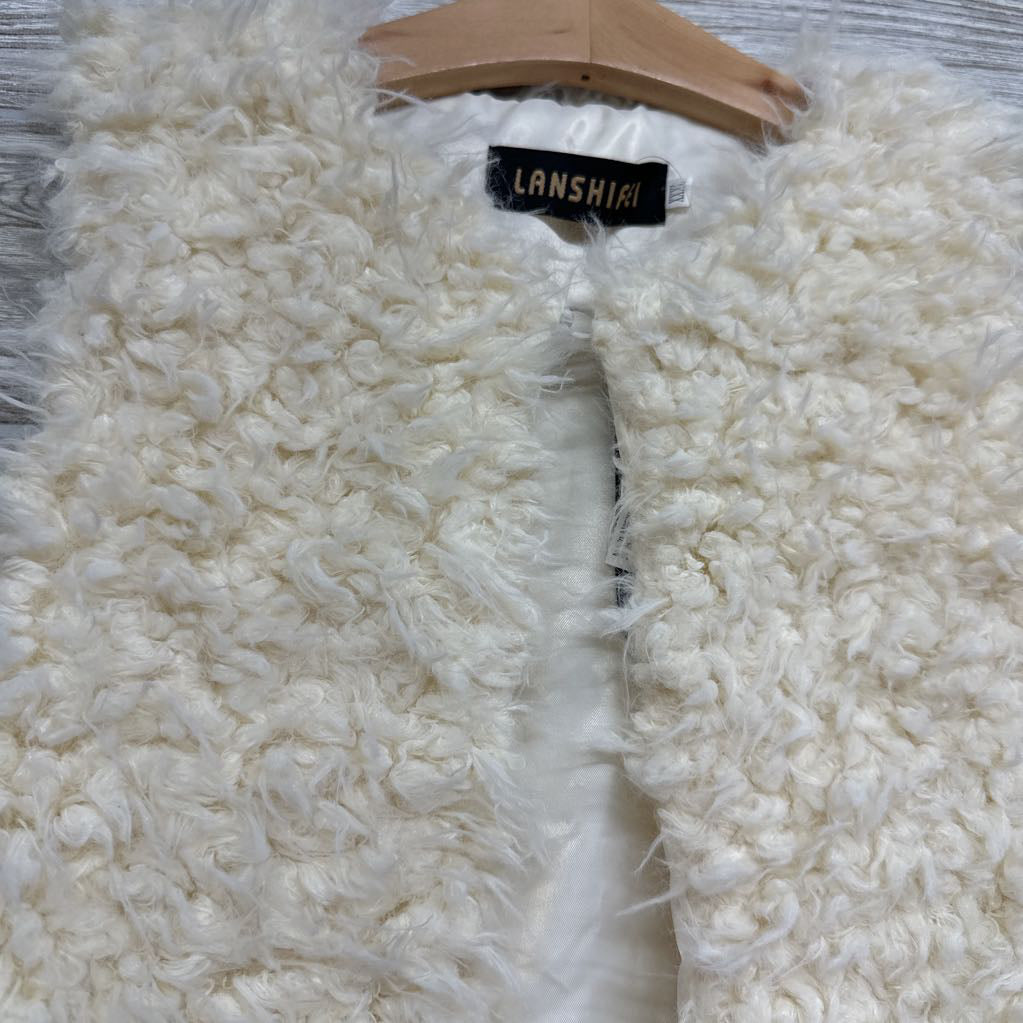 NEW Faux Fur Vest 8-10