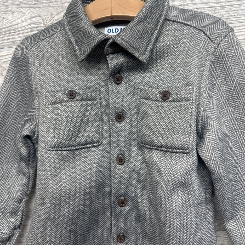 Fleece Lined Button Up Shirt 3t
