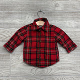 Plaid Button Up Shirt 3-6M