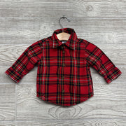 Plaid Button Up Shirt 3-6M