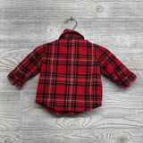 Plaid Button Up Shirt 3-6M