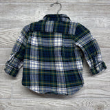 Plaid Button Up Shirt 12-18M