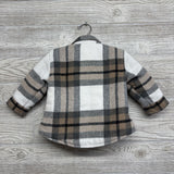 Flannel Shacket Plaid 12-18M