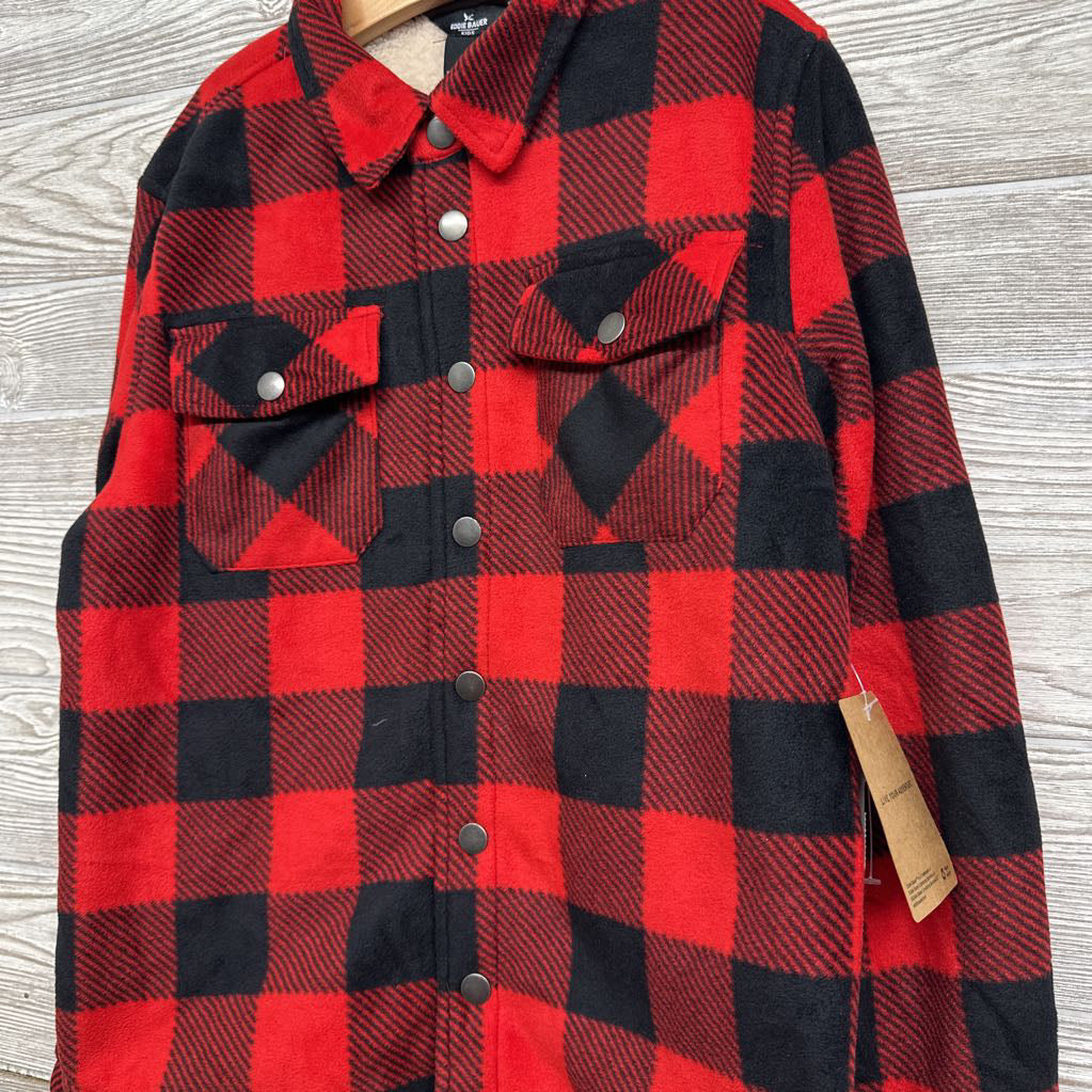 NEW Plaid Shacket 10-12