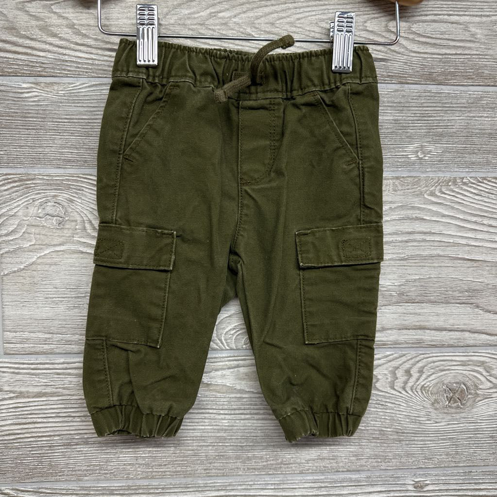 Drawstring Jogger Cargo Pants 3-6M