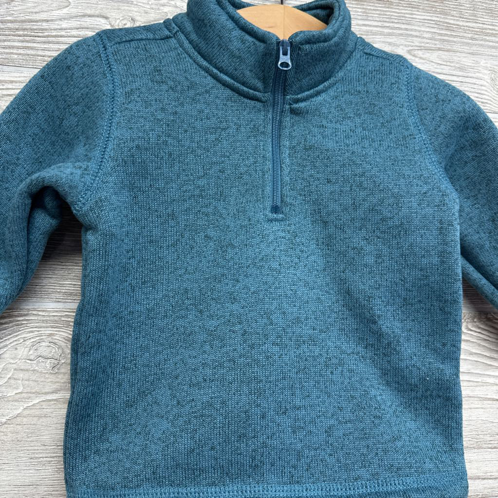 1/4 Zip Sweater Fleece & Pants 12M