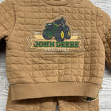 Quilted Crewneck Tractor & Pants 6-9M