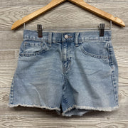 High Rise Denim Shorts 14