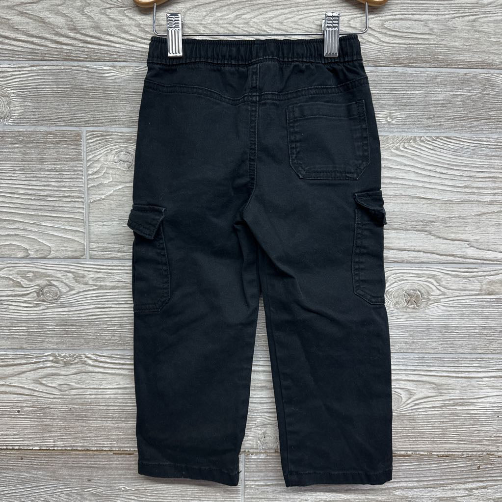 Drawstring Straight Cargo Pants