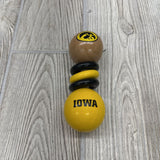 Wooden Rattle Set Iowa Hawkeyes
