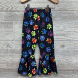 Shirt Cats & Paw Print Flare Pants 3-4
