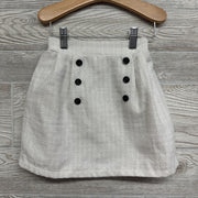 Textured Skirt W/ Buttons 6