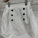 Textured Skirt W/ Buttons 6