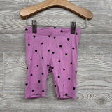 Ribbed Bike Shorts Hearts 4-5