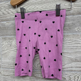 Ribbed Bike Shorts Hearts 4-5