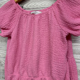 Textured Shirt & Skirt 6x-7