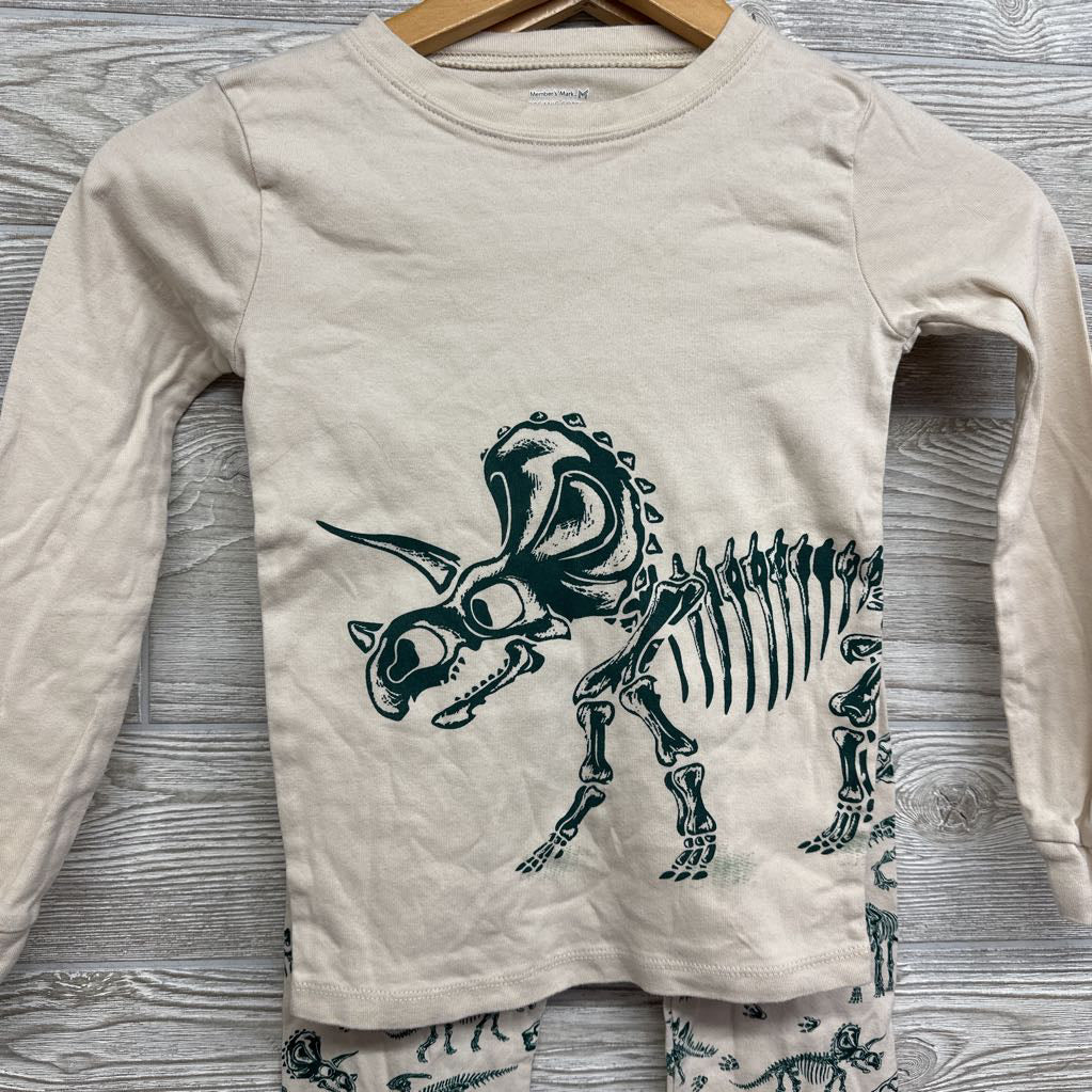 Organic 2 Pc Pj Dinosaur 8