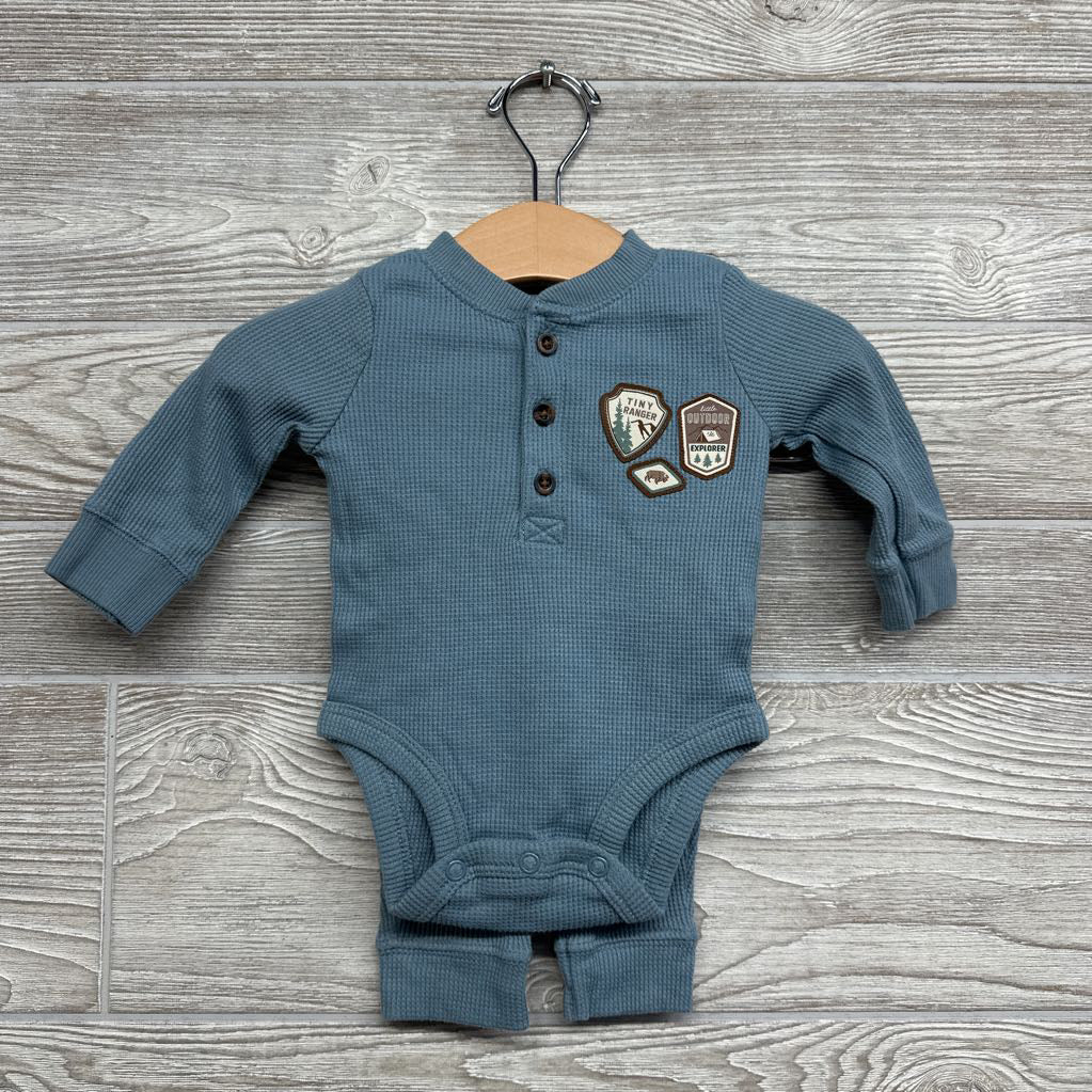 Waffle Knit Bodysuit Tiny Ranger & Pants 3M
