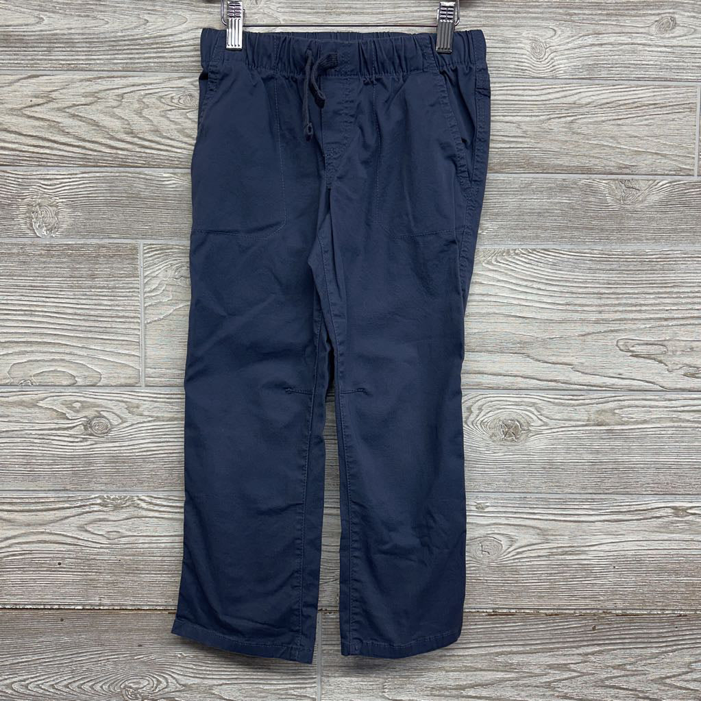 Drawstring Pull On Straight Pants 6