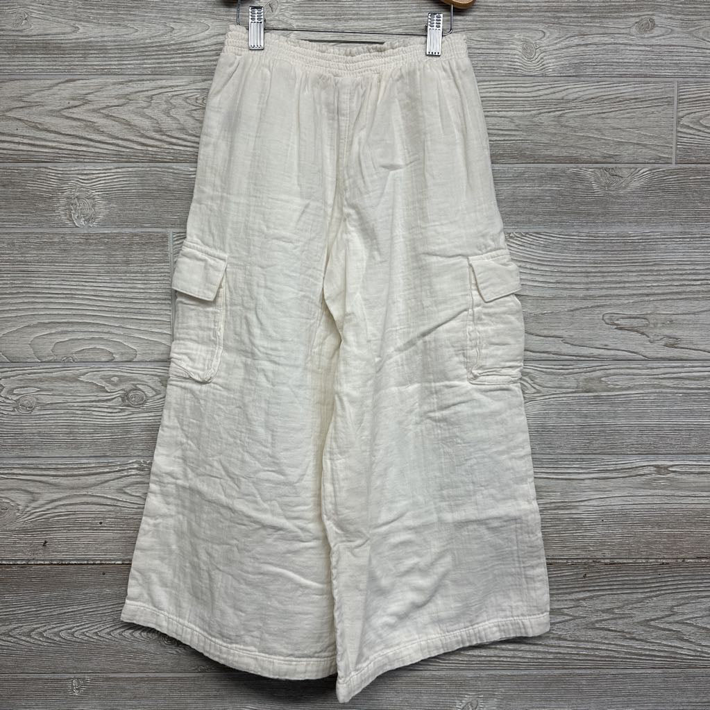 Muslin Wide Cargo Pants 8