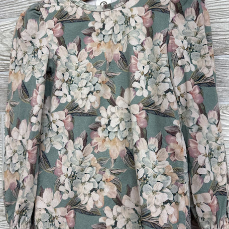 LS Shirt Flowers & Pants 3t