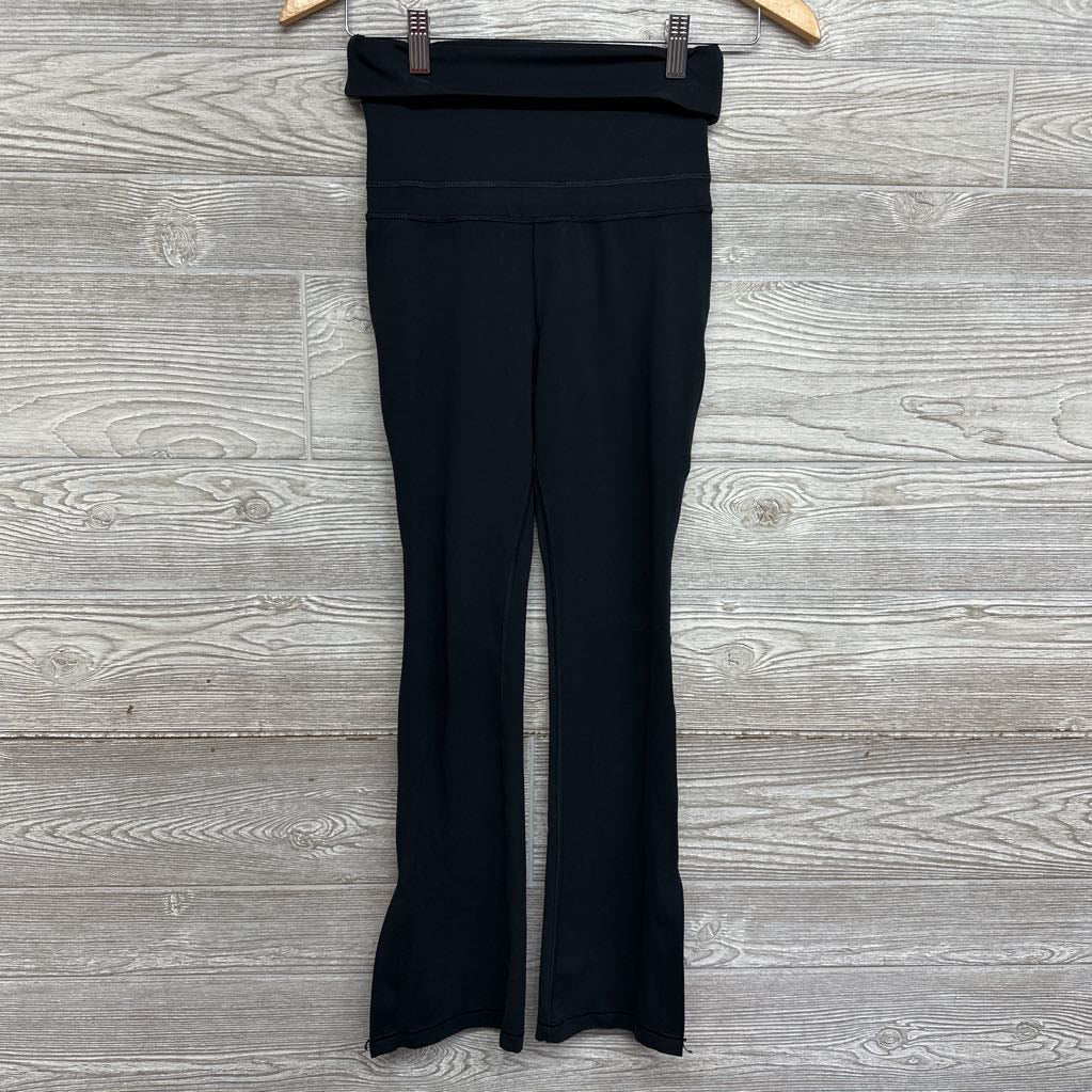 Roll Waistband Flutter Flare Leggings 8-10