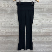 Roll Waistband Flutter Flare Leggings 8-10