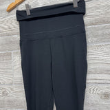 Roll Waistband Flutter Flare Leggings 8-10