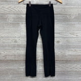 High Rise Chit Chat Spit Hem Tight Leggings 8-10