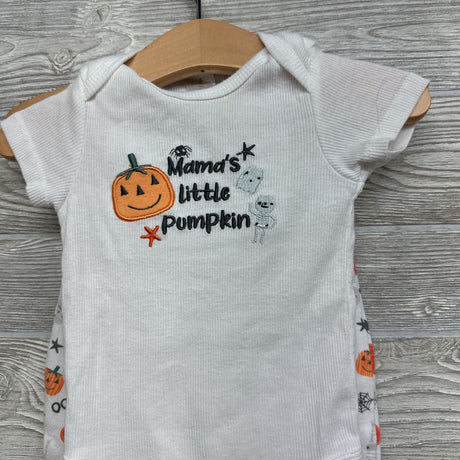 Ribbed Bodysuit Mama's Little Pumpkin & Pants