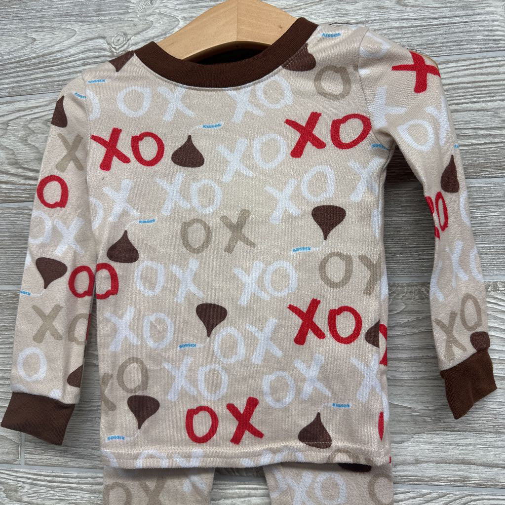 2 Pc Pj XOXO Hersey Kiss 2t