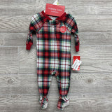 NEW Plaid Sleeper 0-3M