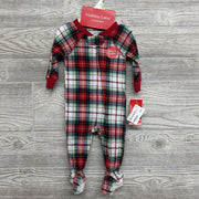 NEW Plaid Sleeper 0-3M