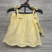 NEW Gauze Tank W/ Eyelet Flowers & Shorts 2t