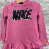 Active Peplum Shirt Logo & Flowers 3t