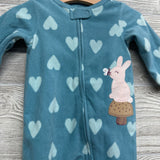 Blanket Sleeper Rabbits & Dots 6M
