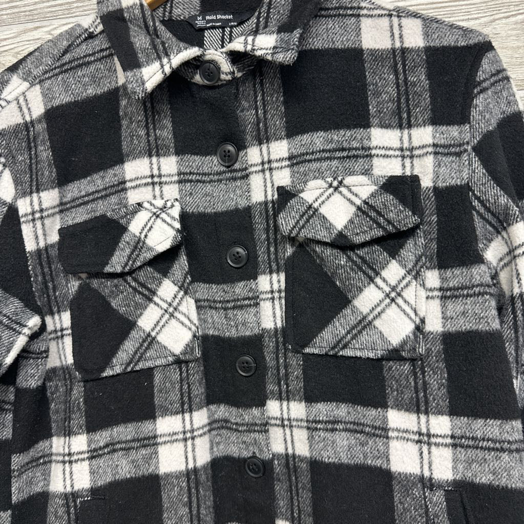 Plaid Shacket 10-12
