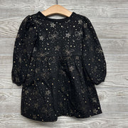 LS Dress Bows & Stars 3t